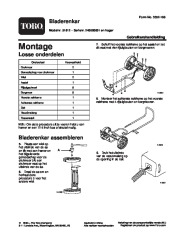 Toro 51612 Leaf Collection Cart Owners Manual, 2004, 2005, 2006 page 9