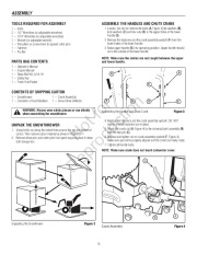 Murray Walk Behind 1695719 9.0TP 27-Inch Dual Stage Snow Blower Owners Manual page 10