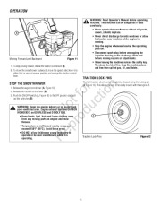 Murray Walk Behind 1695719 9.0TP 27-Inch Dual Stage Snow Blower Owners Manual page 16