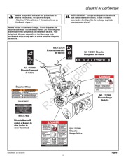 Murray Walk Behind 1695719 9.0TP 27-Inch Dual Stage Snow Blower Owners Manual page 45