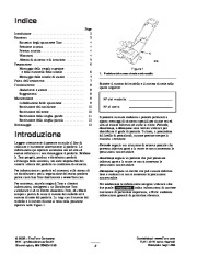 Toro 38026 1800 Power Curve Snowthrower Manuale Utente, 2004, 2005 page 2