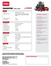 Toro Owners Manual page 1