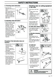 Husqvarna 326P4 X-Series Chainsaw Owners Manual, 1993,1994,1995,1996,1997,1998,1999,2000,2001 page 11