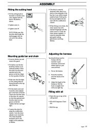 Husqvarna 326P4 X-Series Chainsaw Owners Manual, 1993,1994,1995,1996,1997,1998,1999,2000,2001 page 17