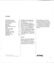 STIHL Owners Manual page 2