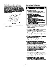 Toro 38413, 38419, 38440, 38445 Toro CCR 2450 3650 Snowthrower Manuel des Propriétaires, 2001 page 12