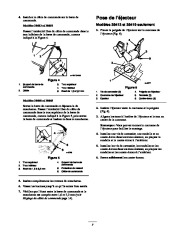 Toro 38413, 38419, 38440, 38445 Toro CCR 2450 3650 Snowthrower Manuel des Propriétaires, 2001 page 7