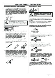 Husqvarna 365 372XP Chainsaw Owners Manual, 2001,2002,2003,2004,2005,2006,2007,2008,2009 page 13