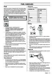 Husqvarna 365 372XP Chainsaw Owners Manual, 2001,2002,2003,2004,2005,2006,2007,2008,2009 page 17