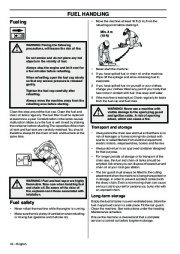 Husqvarna 365 372XP Chainsaw Owners Manual, 2001,2002,2003,2004,2005,2006,2007,2008,2009 page 18