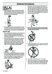 Husqvarna 365 372XP Chainsaw Owners Manual, 2001,2002,2003,2004,2005,2006,2007,2008,2009 page 22