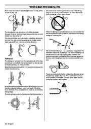 Husqvarna 365 372XP Chainsaw Owners Manual, 2001,2002,2003,2004,2005,2006,2007,2008,2009 page 26