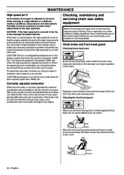 Husqvarna 365 372XP Chainsaw Owners Manual, 2001,2002,2003,2004,2005,2006,2007,2008,2009 page 30