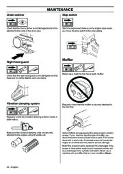 Husqvarna 365 372XP Chainsaw Owners Manual, 2001,2002,2003,2004,2005,2006,2007,2008,2009 page 32