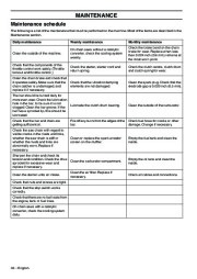 Husqvarna 365 372XP Chainsaw Owners Manual, 2001,2002,2003,2004,2005,2006,2007,2008,2009 page 38