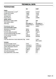 Husqvarna 365 372XP Chainsaw Owners Manual, 2001,2002,2003,2004,2005,2006,2007,2008,2009 page 39