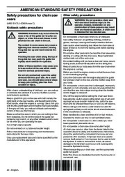 Husqvarna 365 372XP Chainsaw Owners Manual, 2001,2002,2003,2004,2005,2006,2007,2008,2009 page 42