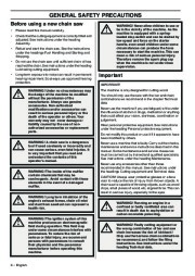 Husqvarna 365 372XP Chainsaw Owners Manual, 2001,2002,2003,2004,2005,2006,2007,2008,2009 page 6