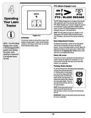 MTD Troy-Bilt Automatic Range Rider Tractor Lawn Mower Owners Manual page 12