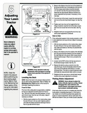 MTD Troy-Bilt Automatic Range Rider Tractor Lawn Mower Owners Manual page 18