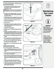 MTD Troy-Bilt Automatic Range Rider Tractor Lawn Mower Owners Manual page 21