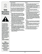 MTD Troy-Bilt Automatic Range Rider Tractor Lawn Mower Owners Manual page 6