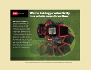 Toro Groundsmaster 360 Quad Steer Brochure 2011 Catalog page 2