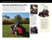 Toro Groundsmaster 360 Quad Steer Brochure 2011 Catalog page 6