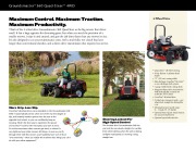 Toro Groundsmaster 360 Quad Steer Brochure 2011 Catalog page 8