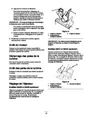 Toro 38428, 38429, 38441, 38442 Toro CCR 2450 and 3650 Snowthrower Manuel des Propriétaires, 2001 page 15