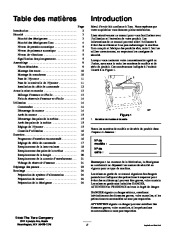 Toro 38428, 38429, 38441, 38442 Toro CCR 2450 and 3650 Snowthrower Manuel des Propriétaires, 2001 page 2