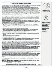 MTD 44M 46M Series 21 Inch Self Propelled Rotary Lawn Mower Owners Manual page 27