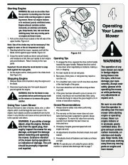 MTD 44M 46M Series 21 Inch Self Propelled Rotary Lawn Mower Owners Manual page 9