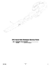 Toro 51701T Hand-Held Sweeper Blower Parts Catalog, 2014 page 2