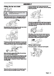 Husqvarna 357XP 357XPG 359G E-Tech Chainsaw Owners Manual, 2001,2002,2003,2004,2005,2006,2007,2008,2009,2010 page 17