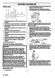 Husqvarna 357XP 357XPG 359G E-Tech Chainsaw Owners Manual, 2001,2002,2003,2004,2005,2006,2007,2008,2009,2010 page 22