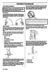 Husqvarna 357XP 357XPG 359G E-Tech Chainsaw Owners Manual, 2001,2002,2003,2004,2005,2006,2007,2008,2009,2010 page 26