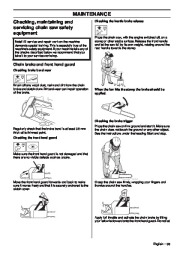 Husqvarna 357XP 357XPG 359G E-Tech Chainsaw Owners Manual, 2001,2002,2003,2004,2005,2006,2007,2008,2009,2010 page 33