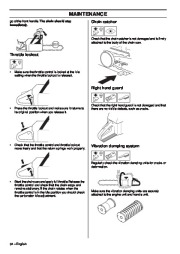 Husqvarna 357XP 357XPG 359G E-Tech Chainsaw Owners Manual, 2001,2002,2003,2004,2005,2006,2007,2008,2009,2010 page 34