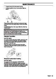 Husqvarna 357XP 357XPG 359G E-Tech Chainsaw Owners Manual, 2001,2002,2003,2004,2005,2006,2007,2008,2009,2010 page 39