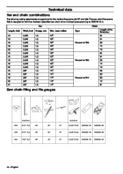 Husqvarna 357XP 357XPG 359G E-Tech Chainsaw Owners Manual, 2001,2002,2003,2004,2005,2006,2007,2008,2009,2010 page 42