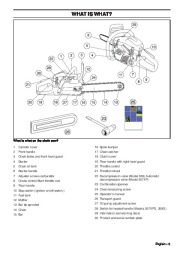 Husqvarna 357XP 357XPG 359G E-Tech Chainsaw Owners Manual, 2001,2002,2003,2004,2005,2006,2007,2008,2009,2010 page 5