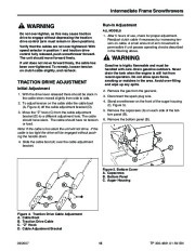 Simplicity Snapper 1695302 1695311 1695410 1695313 1695314 1695411 Initial Setup Snow Blower Manual page 13