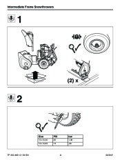 Simplicity Snapper 1695302 1695311 1695410 1695313 1695314 1695411 Initial Setup Snow Blower Manual page 4