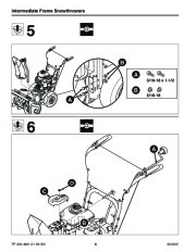 Simplicity Snapper 1695302 1695311 1695410 1695313 1695314 1695411 Initial Setup Snow Blower Manual page 6