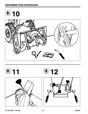 Simplicity Snapper 1695302 1695311 1695410 1695313 1695314 1695411 Initial Setup Snow Blower Manual page 8