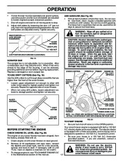 Husqvarna 1130ST Snow Blower Owners Manual, 2003,2004 page 12