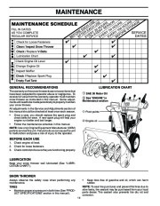 Husqvarna 1130ST Snow Blower Owners Manual, 2003,2004 page 14