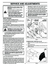 Husqvarna 1130ST Snow Blower Owners Manual, 2003,2004 page 16