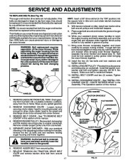 Husqvarna 1130ST Snow Blower Owners Manual, 2003,2004 page 17